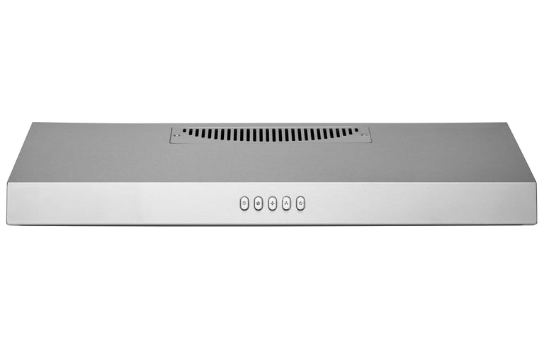 Hauslane 30 in. Under Cabinet Push Button Range Hood with Aluminum Mesh Filters in Stainless Steel (UC-PS16SS-30)