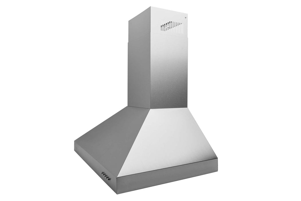 Hauslane 30 in. Wall Mount Range Hood with Aluminum Mesh Filters in Stainless Steel (WM-530SS-30B)