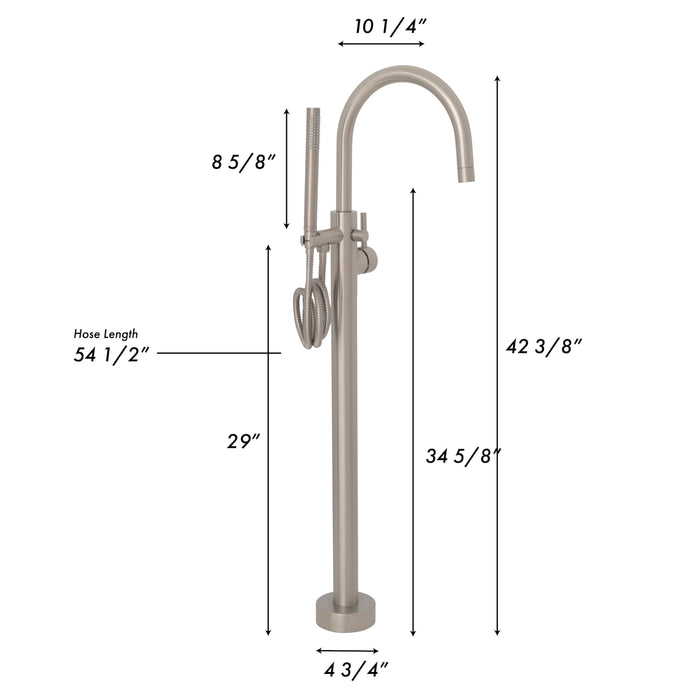 ZLINE Emerald Bay Bath Tub Filler with Color Options (EMBY-BTF)