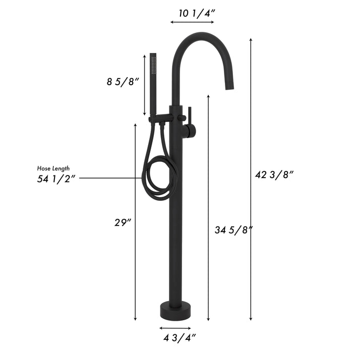 ZLINE Emerald Bay Bath Tub Filler with Color Options (EMBY-BTF)