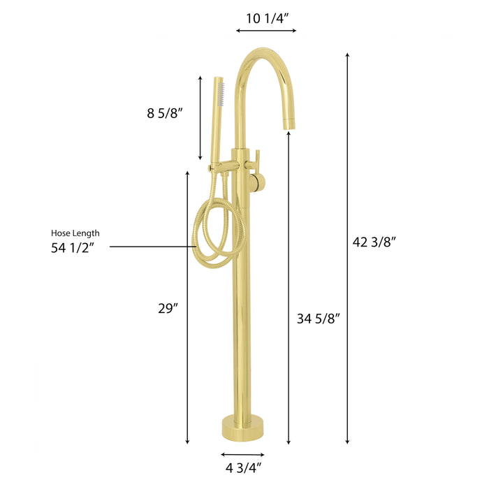 ZLINE Emerald Bay Bath Tub Filler with Color Options (EMBY-BTF)