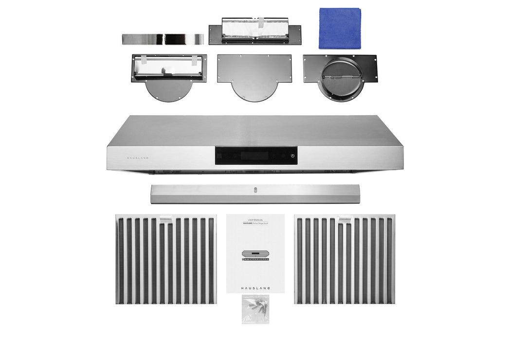 Hauslane 30 in. Under Cabinet Touch Control Range Hood with Stainless Steel Filters in Stainless Steel (UC-PS18SS-30)