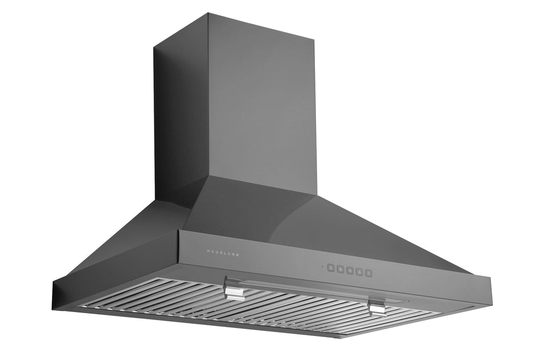 Hauslane 30 in. Wall Mount Range Hood with Stainless Steel Filters in Black Stainless Steel (WM-590BSS-30)