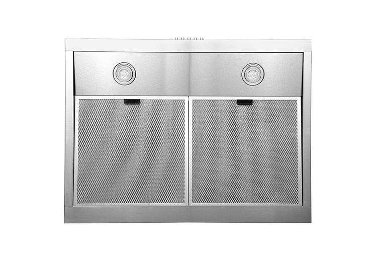 Hauslane 30 in. Under Cabinet Push Button Range Hood with Aluminum Mesh Filters in Stainless Steel (UC-PS16SS-30)