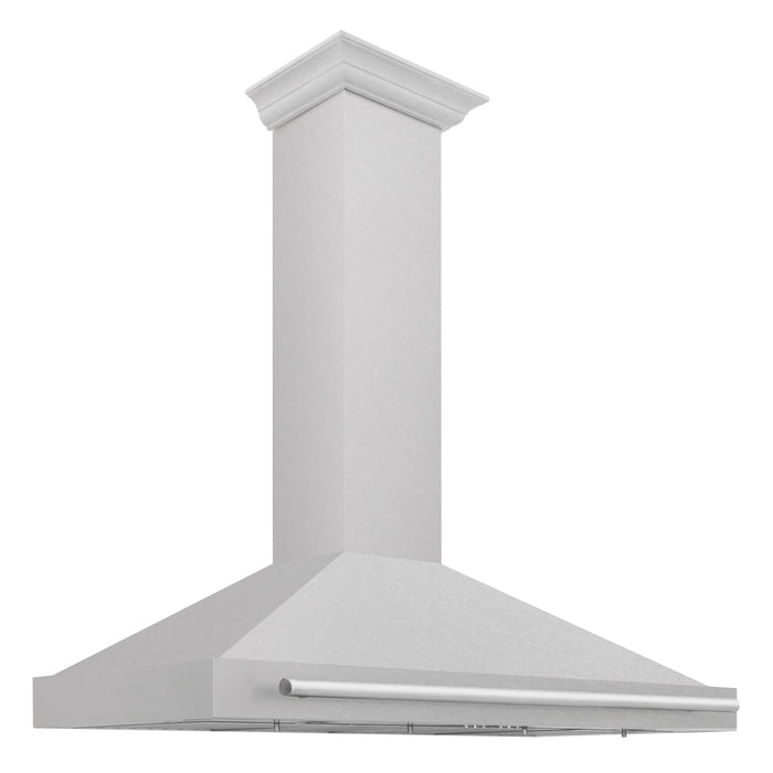 ZLINE 48 in. Fingerprint Resistant Stainless Steel Range Hood with Stainless Steel Handle (KB4SNX)