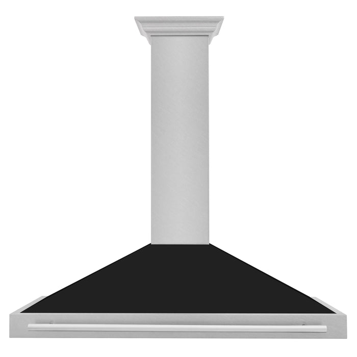 ZLINE 48 in. Fingerprint Resistant Stainless Steel Range Hood with Stainless Steel Handle (KB4SNX)