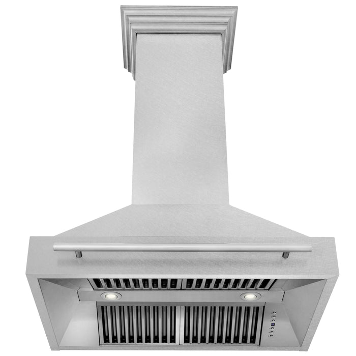 ZLINE 36 in. Fingerprint Resistant Stainless Steel Range Hood (8654SNX)