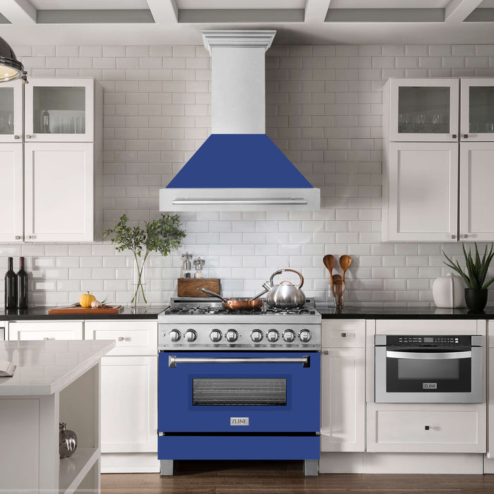 ZLINE 36 in. Fingerprint Resistant Stainless Steel Range Hood (8654SNX)