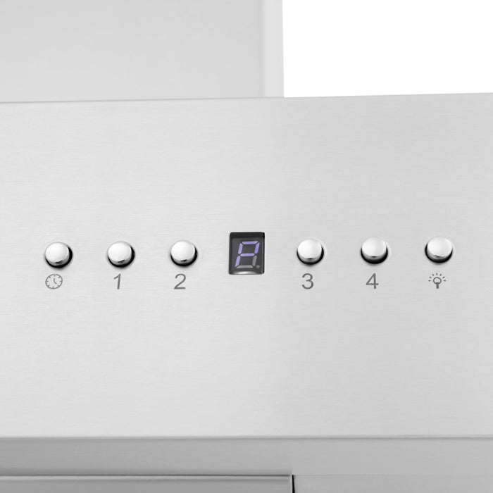 ZLINE Convertible Professional Wall Mount Range Hood in Stainless Steel (KECOM)