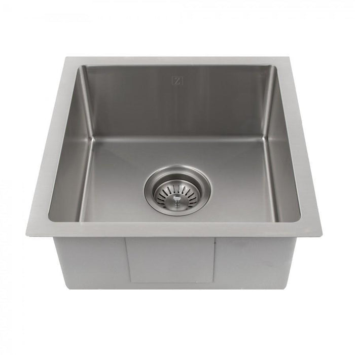 ZLINE 15 in. Boreal Undermount Single Bowl Bar Kitchen Sink (SUS)