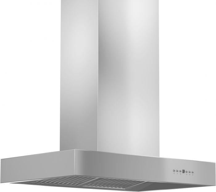 ZLINE 36 In. Ducted Remote Blower Island Mount Range Hood in Stainless Steel, KECOMi-RD-36