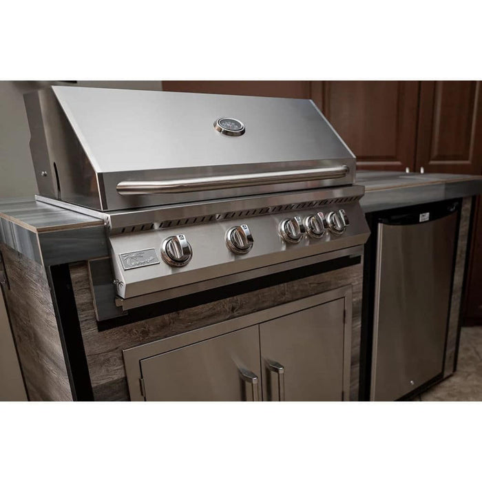 KoKoMo Grills Elite 6' BBQ Island