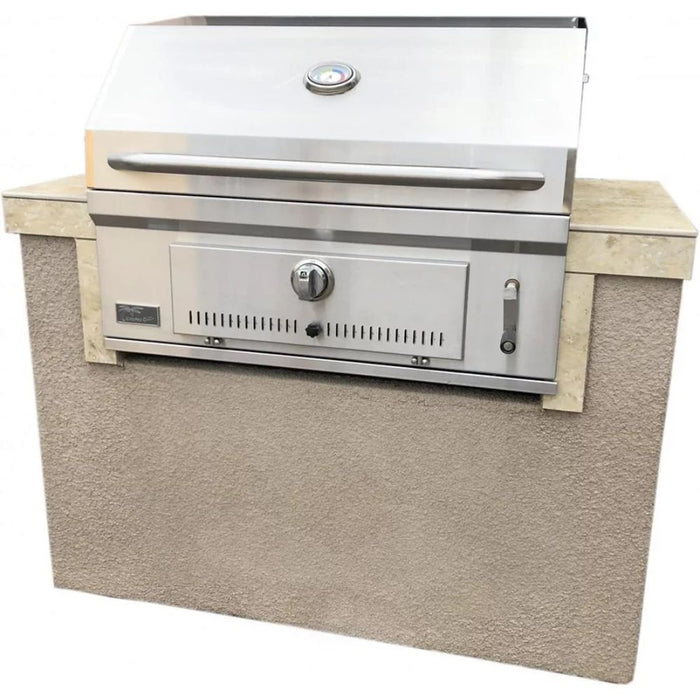 KoKoMo Grills St. Martin 4'Charcoal Built In BBQ Island