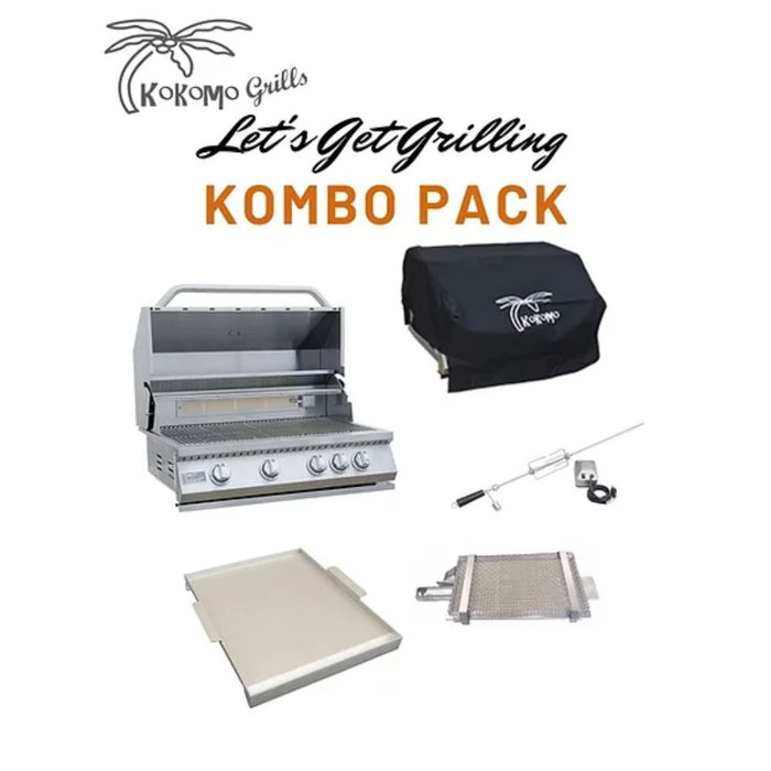 KoKoMo Grills Let's Get Grilling Kombo Pack