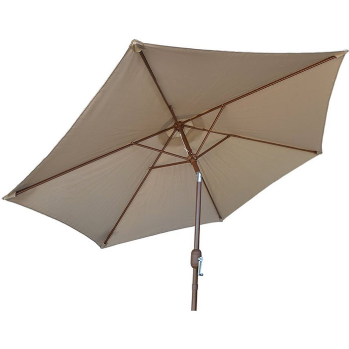 KoKoMo Grills 9' Outdoor Kitchen Umbrella Hand Crank