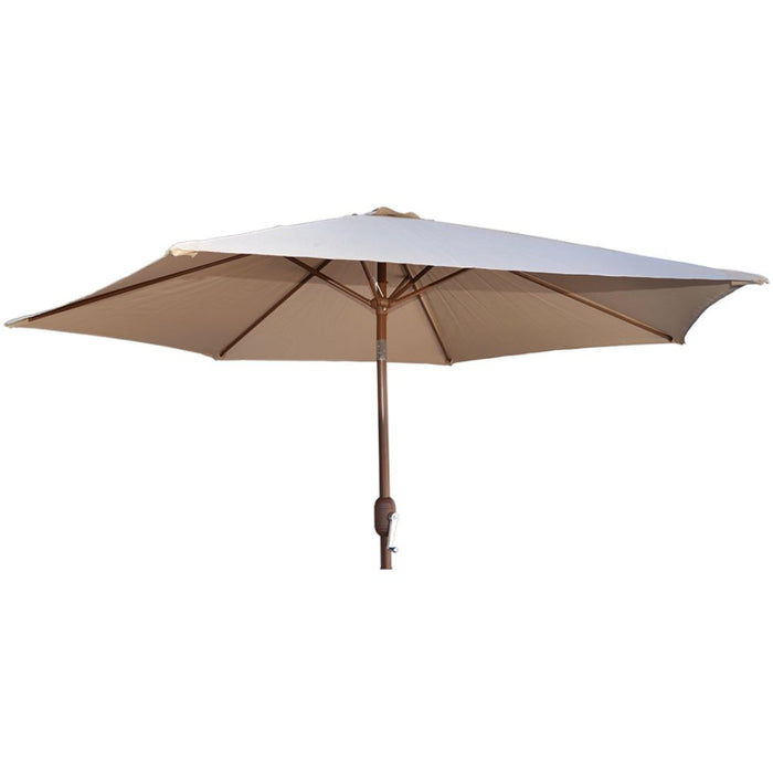 KoKoMo Grills 9' Outdoor Kitchen Umbrella Hand Crank