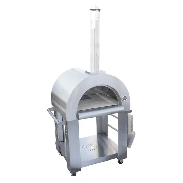 KoKoMo Grills 32” Wood Fired Pizza Oven Stainless Steel