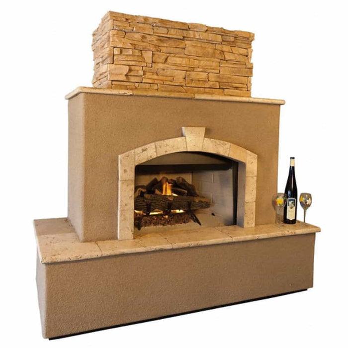 KoKoMo Grills Tuscan 6' Outdoor Fireplace Log Set for Tank