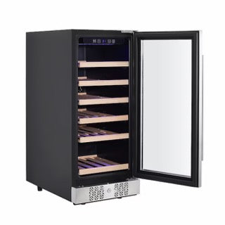 Empava 15 in. 31-Bottle Single Zone Wine Cooler (WC01S)