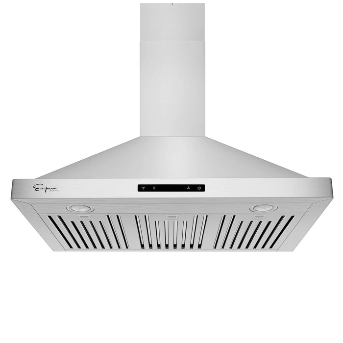 Empava 36 in. Ducted Wall Mount Range Hood in Stainless Steel (36RH04)