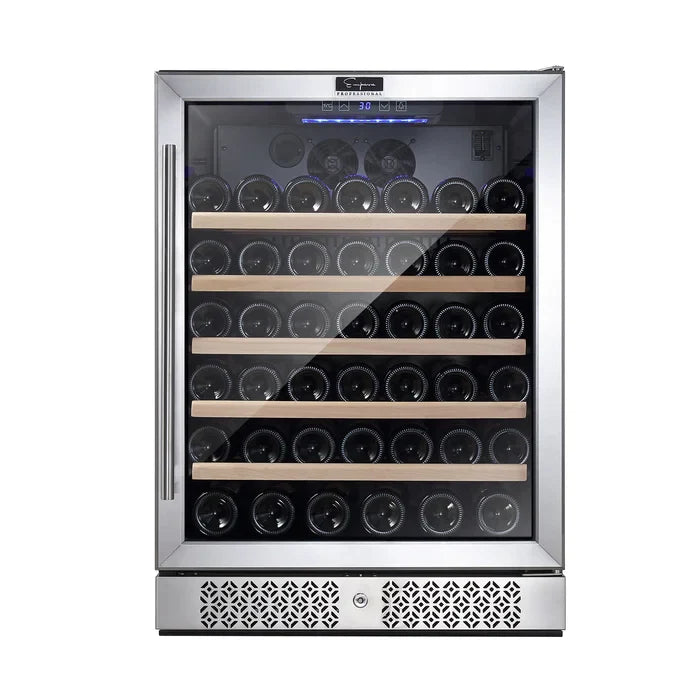 Empava 24" 52 Bottle Wine Cooler, EMPV-WC03S