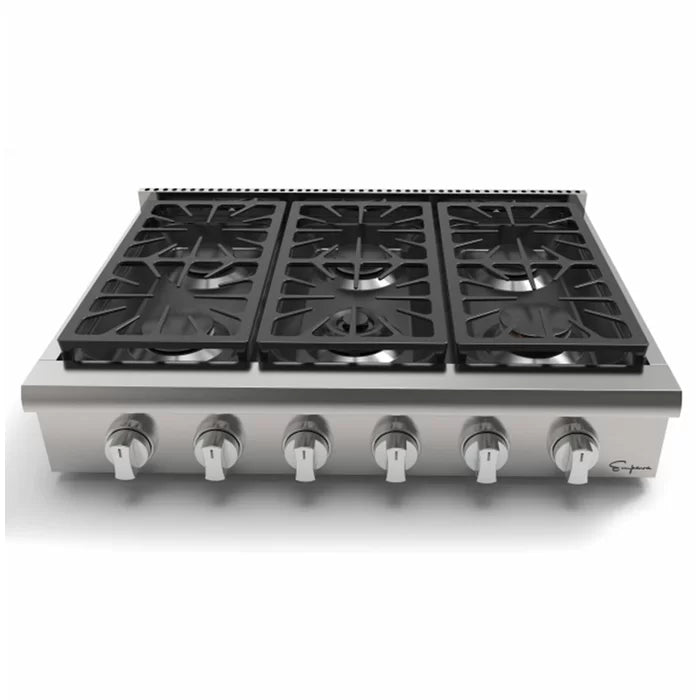 Empava 36" Built-In Natural Gas Cooktop with 6 Burners, EMPV-36GC31