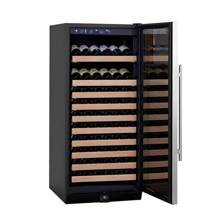 KingsBottle 24" Kitchen Wine Refrigerator Freestanding 100 Bottle  - KBU100WX