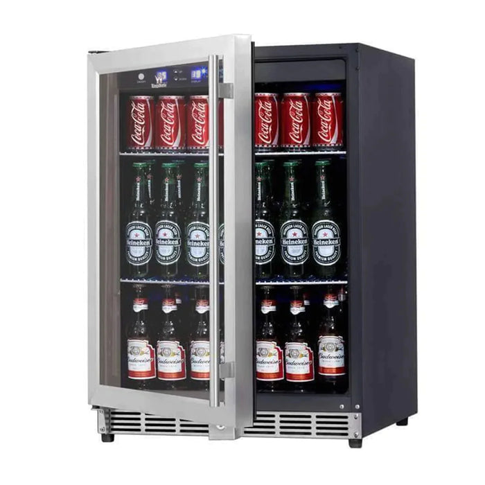 KingsBottle 24" Under Counter Beer Cooler Fridge Built In - KBU50BX