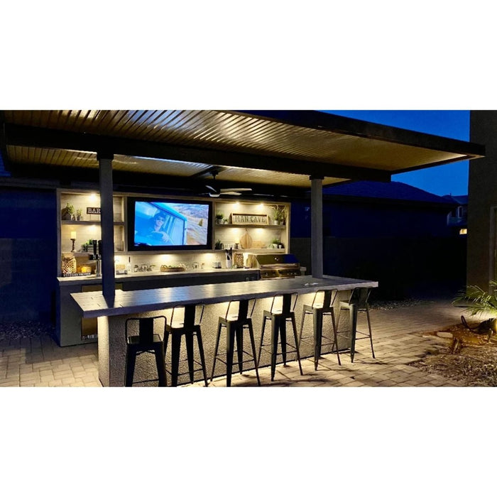 KoKoMo Grills Fantasy Island Outdoor Kitchen 20'x20'(70" TV)