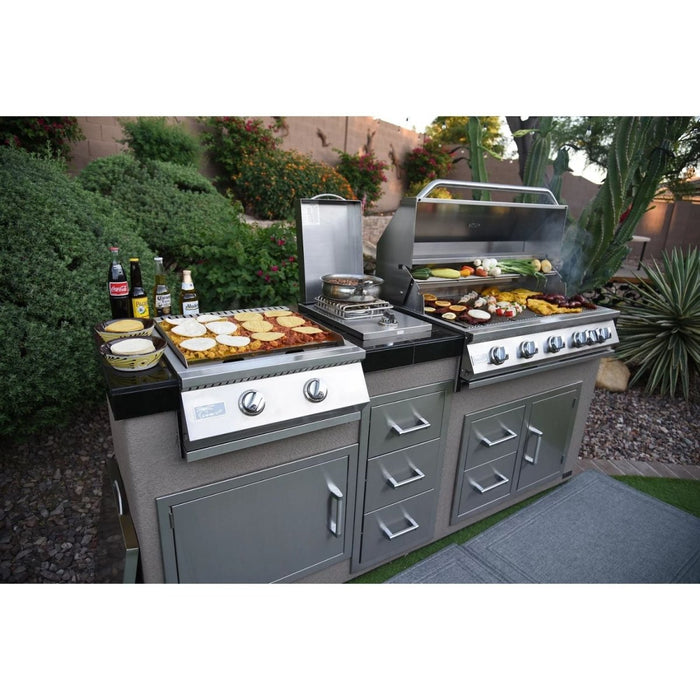 KoKoMo Grills Teppanyaki Griddle Built-In Grill BBQ Island