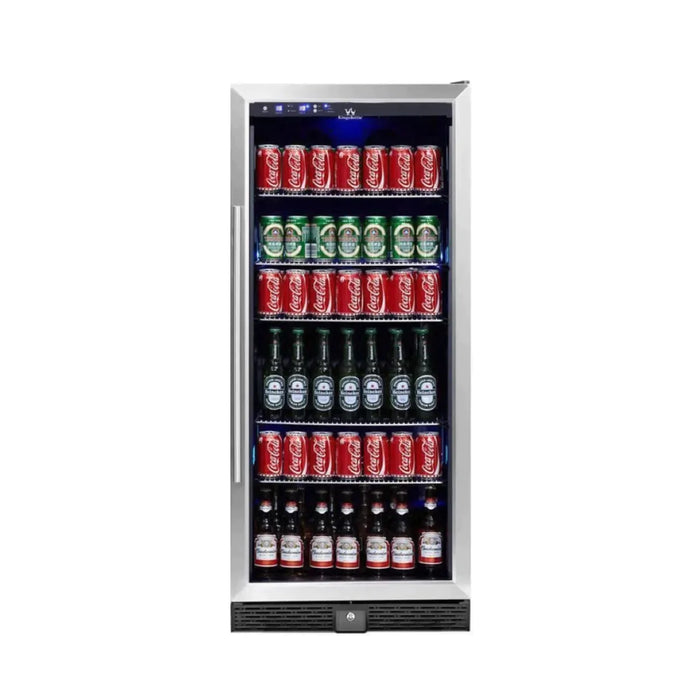 KingsBottle 56" Tall Beverage Fridge Center Freestanding - KBU100BX