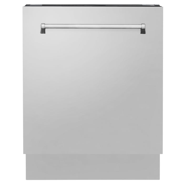 ZLINE 30 in. Kitchen Package with Stainless Steel Dual Fuel Range, Convertible Vent Range Hood and Dishwasher (3KP-RARH30-DW)