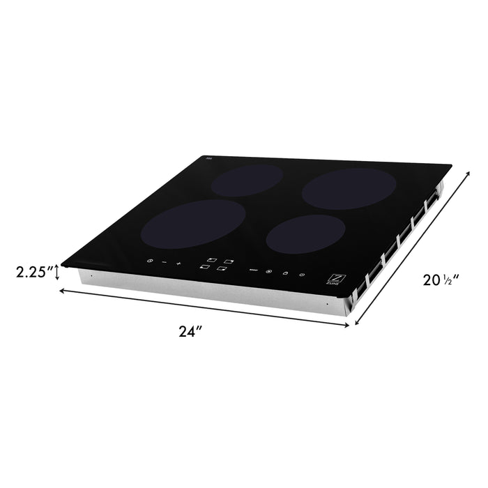 ZLINE 24 in. Induction Cooktop with 4 burners (RCIND-24)