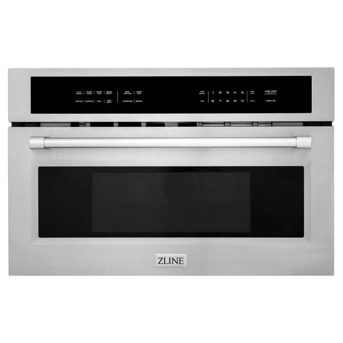 ZLINE 30 in. 1.6 cu ft. Stainless Steel Built-in Convection Microwave Oven (MWO-30)