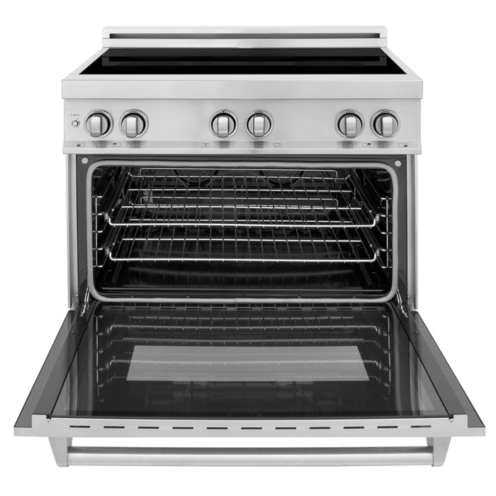 ZLINE 36 in. 4.6 cu. ft. Induction Range with a 4 Element Stove and Electric Oven (RAIND-36)