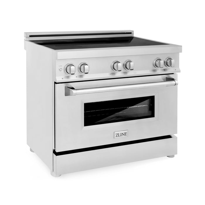 ZLINE 36 in. 4.6 cu. ft. Induction Range with a 4 Element Stove and Electric Oven (RAIND-36)