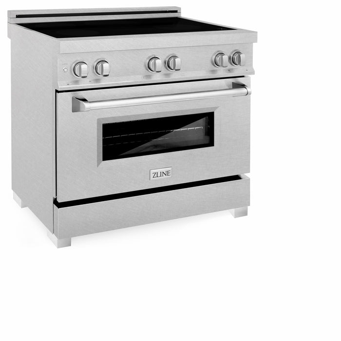 ZLINE 36 in. Induction Range in Fingerprint Resistant Stainless Steel (RAINDS-SN-36)