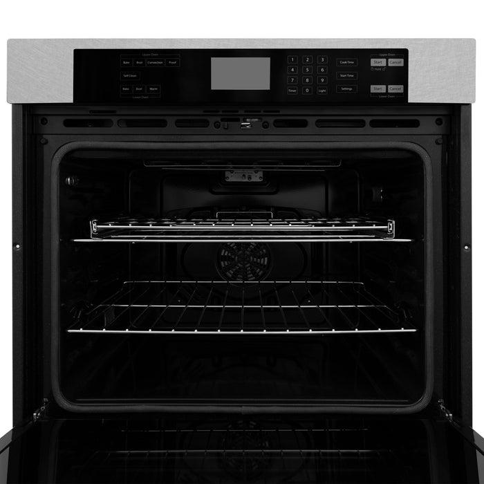 ZLINE 30 in. Professional Electric Double Wall Oven with Self Clean and True Convection in Fingerprint Resistant Stainless Steel (AWDS-30)