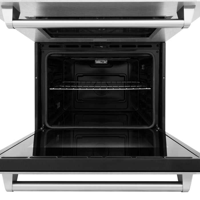 ZLINE 30 in. Professional Electric Double Wall Oven with Self Clean and True Convection in Fingerprint Resistant Stainless Steel (AWDS-30)