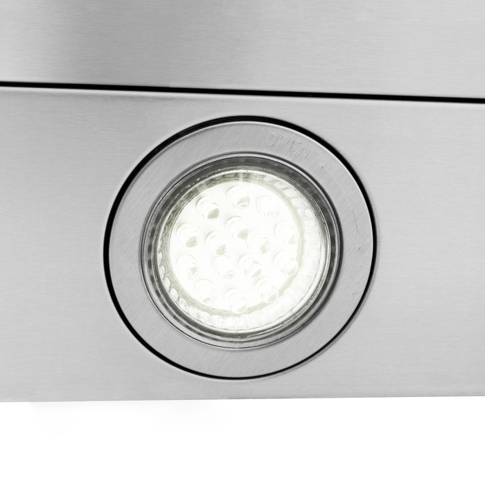 ZLINE Alpine Series Convertible Island Mount Range Hood in Stainless Steel (ALP70IS)