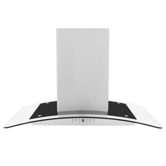 ZLINE Island Mount Range Hood in Stainless Steel & Glass (GL5i)