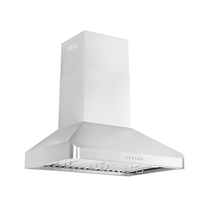 ZLINE Alpine Series Ducted Wall Mount Range Hood in Stainless Steel (ALP100WL)