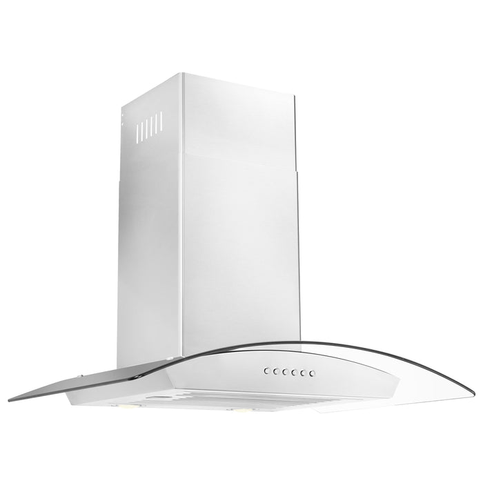 ZLINE Alpine Series Ducted Wall Mount Range Hood in Stainless Steel (ALP70WL)