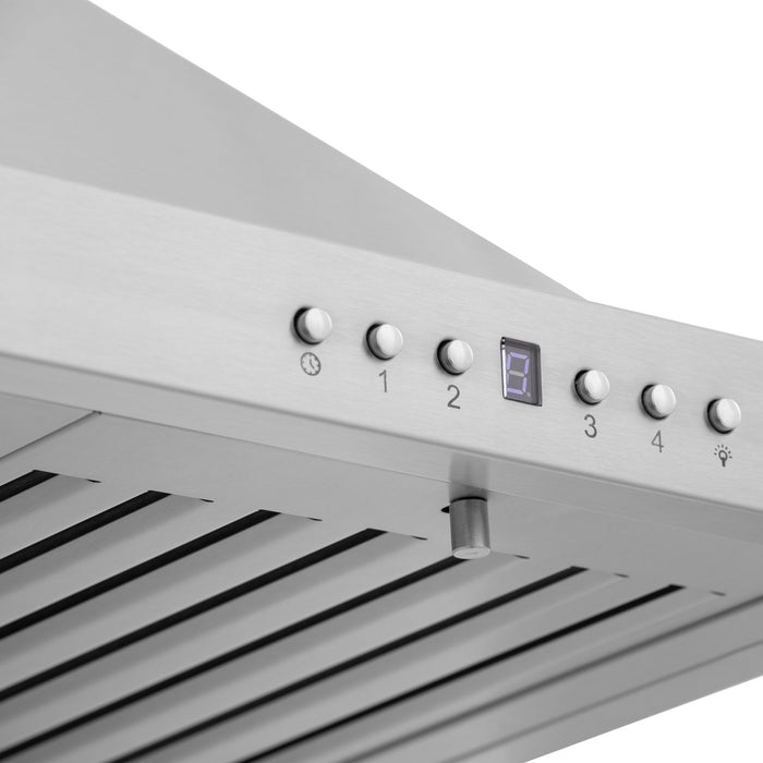 ZLINE 30 in. Kitchen Package with Stainless Steel Dual Fuel Range and Convertible Vent Range Hood (2KP-RARH30)