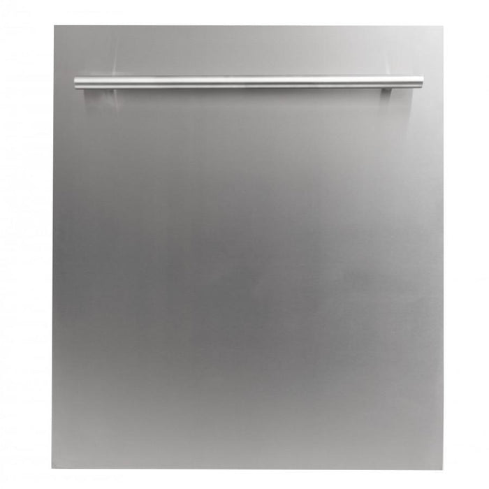 ZLINE 24 in. Top Control Dishwasher with Stainless Steel Panel and Modern Style Handle, 52dBa (DW-304-24)