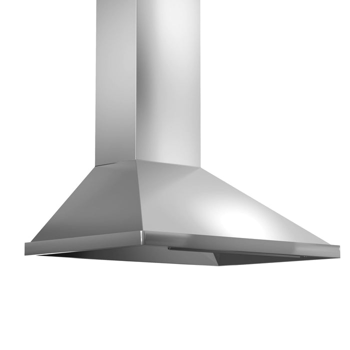 ZLINE 36 Inch Professional Convertible Vent Wall Mount Range Hood in Stainless Steel (696-36)