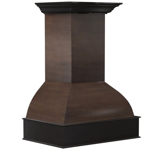 ZLINE 36 in. Wooden Wall Mount Range Hood in Antigua and Walnut (369AW-36)