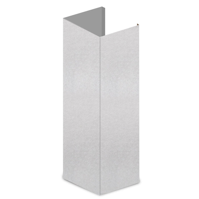 ZLINE 61 in. DuraSnow Stainless Steel Chimney Extension for Ceilings up to 12.5 ft. (8KN4S-E)