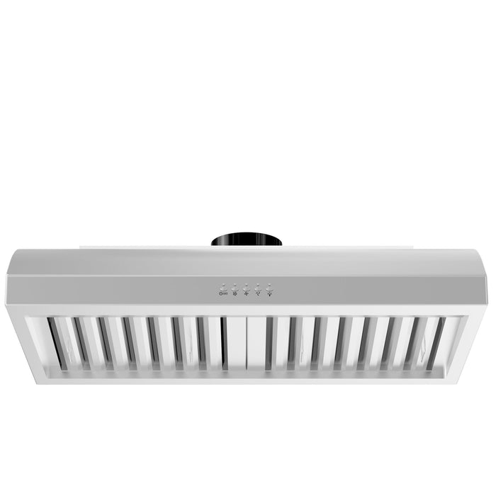 ZLINE Ducted Under Cabinet Range Hood in Stainless Steel (627)