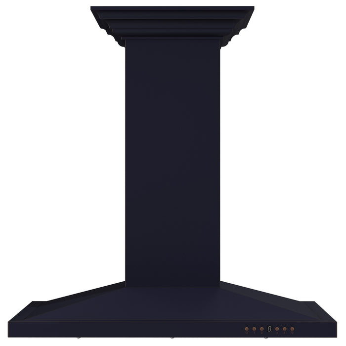 ZLINE Designer Series Oil-Rubbed Bronze Island Mount Range Hood (8GL2Bi)